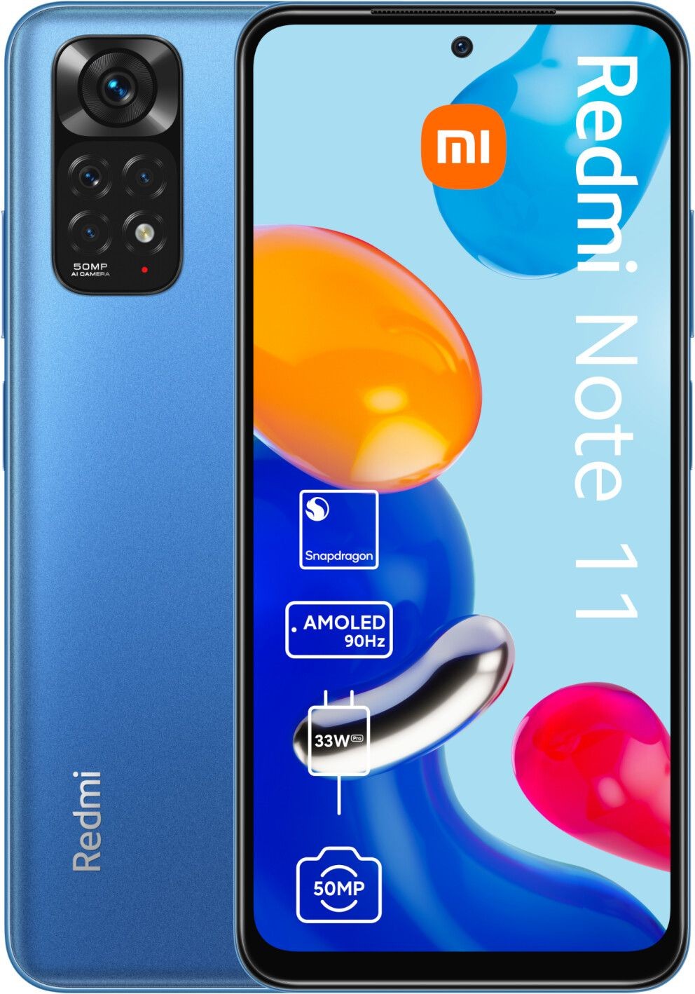XIAOMI Redmi Note 11 64 Go Bleu Reconditionné Etat correct