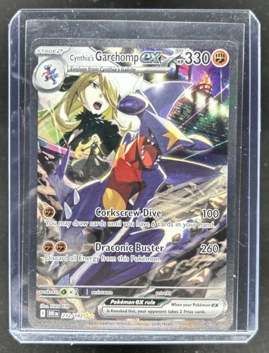 2025 Pokemon Destined Rivals Cynthia's Garchomp ex #232/182