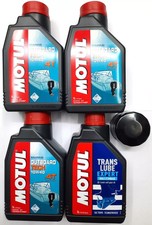 KIT TAGLIANDO MOTORE FUORIBORDO SUZUKI DF40-50-60 HP OLIO MOTUL 10W40 FILTRO
