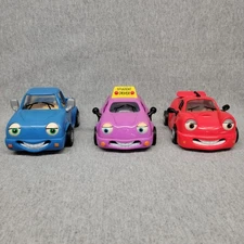 Vintage Chevron Cars Collectible Toy Vehicles Lot Of 3