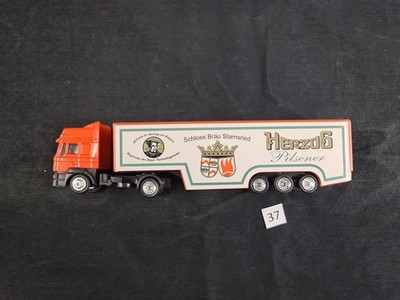 werbetruck 1:87, Schloss Bräu Stamsried, Sattelzug, sehr selten, Herzog