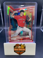 2022 Panini Elite Extra Ed. Brandon Birdsell #143 Prime Numbers Red Prizm /178