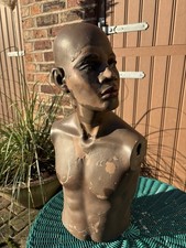Vintage Black Male Mannequin Torso