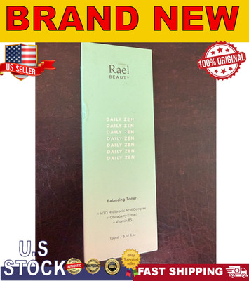 Rael Beauty Daily Zen Balancing Toner -Hyaluromic acid complex  5.07 fl oz NEW