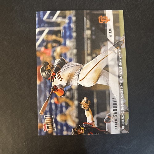 2018 Topps Now 327 Pablo Sandoval