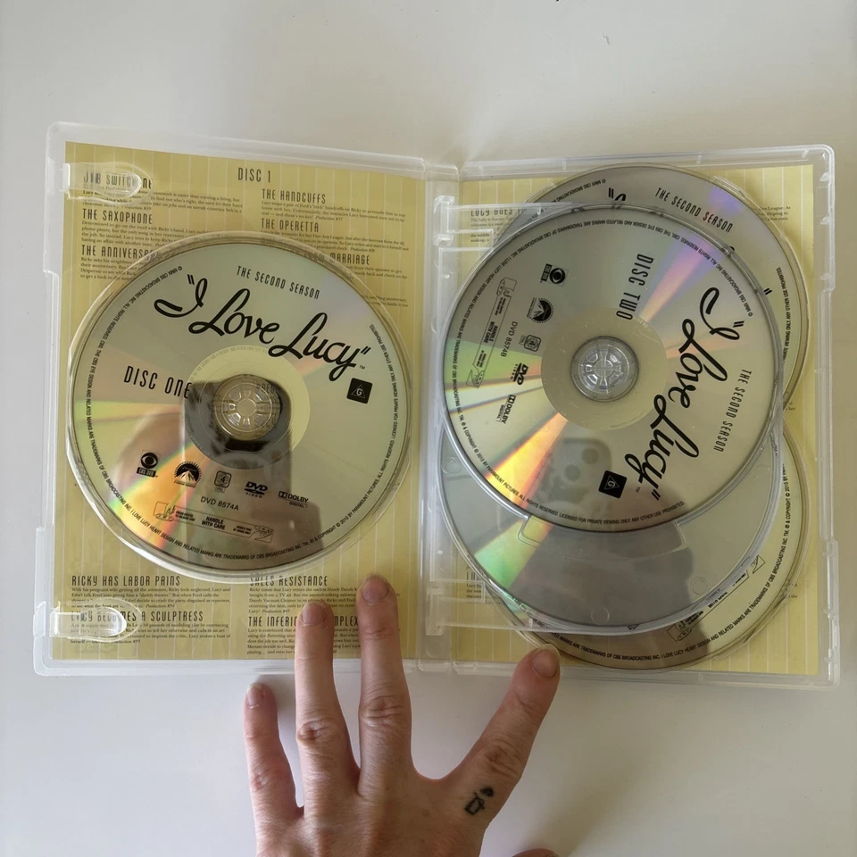 I Love Lucy DVD Serie de TV Temporadas 2 y 3 y 50 Aniversario Especial PAL Región 4 Foto 4 de 4