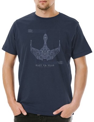 Prey Bluebrint Herren T-Shirt L Angebot Raumschiff Star Spaceship Sci-Fi