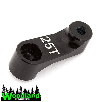Team Associated 1366 FT Aluminum Servo Horn 25T, 15.5 mm