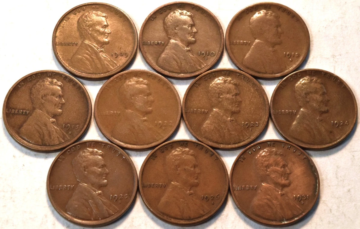 都筑出品です San Francisco 1915 Year Lincoln Wheat US Small Cents (1909-1958
