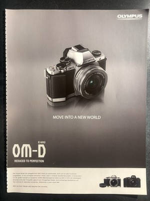 Olympus OM-D E-M10 Reklame Werbung 2015