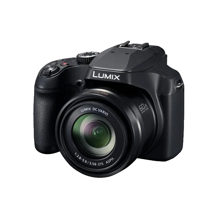 Panasonic Lumix DC FZ82D Bridgekamera mit 60-fach Zoom, einfache Bedienung,Blitz