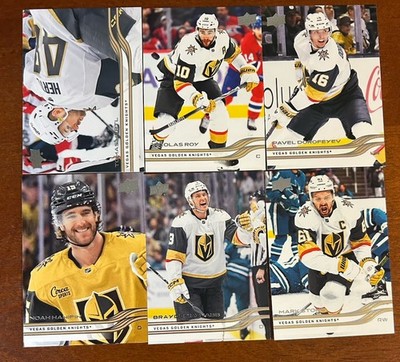 Vegas Golden Knights 2025-26 UD Series 1 Team Set (6 Cards) Pavel Dorofeyev