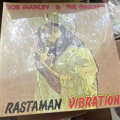 Bob Marley & The Wailers Rastaman Vibration Vinyl LP Island 12'' Reggae Sleeve