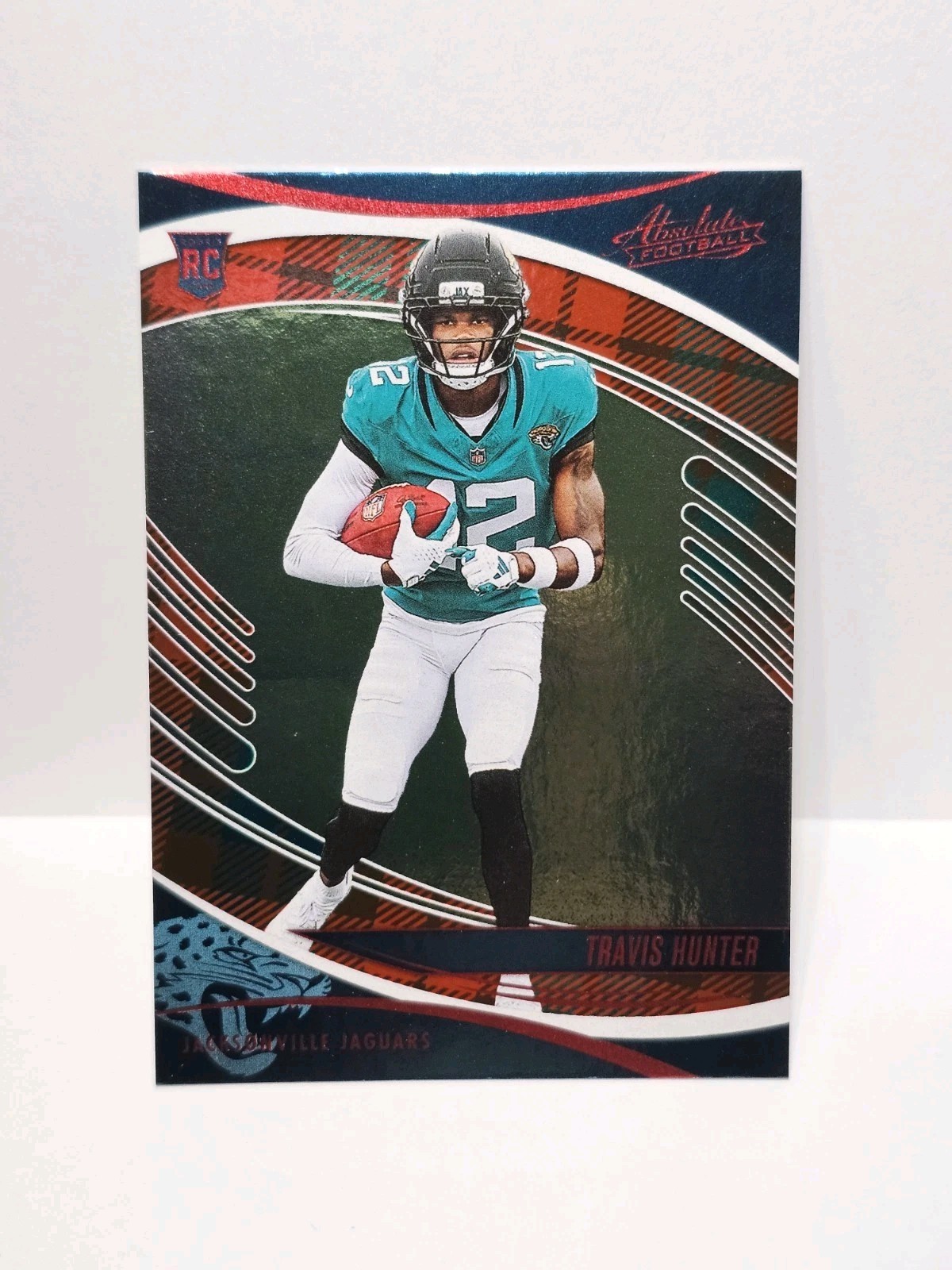 2025 Panini Absolute - Rookies Travis Hunter #186 Red & Green (RC)