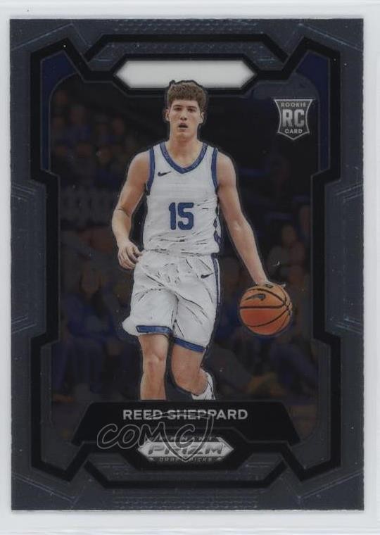 2024-25 Panini Prizm Draft Picks Reed Sheppard #21 Rookie RC