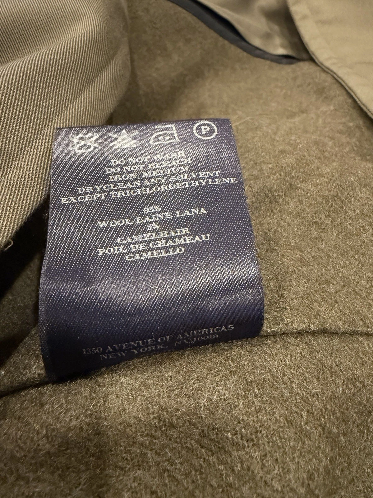 Burberry London Men’s Green Belted Lined Cotton Twill Trench Coat Size 46 image 9