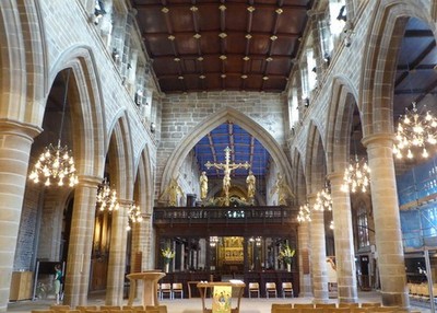 Photo 6x4 Wakefield Cathedral Wakefield/SE3320 Wakefield Cathedral, or t c2017