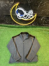 Kuhl Alfpaca Fleece Full Zip Youth Jacket Outdoors Outerwear Dark Blue Size LG