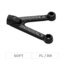 XRA302143-S  Xray X4 CFF Carbon-Fiber Fusion Front Upper Arm Soft Front Left ...