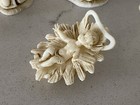 Vintage Mid Century 1960's Ivory Plastic Nativity Depose Italy Rare — photo 2
