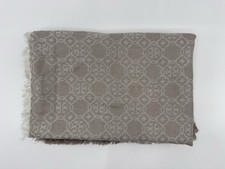 Tory Burch Mosaic Logo Jacquard Scarf in Gray...