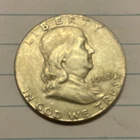 1963 Franklin Half Dollar 50C Business Strike Philadelphia KM#199 90% Silver