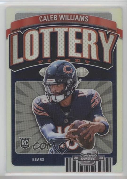 2024 Panini Contenders Optic Lottery Ticket Caleb Williams #LT-CWS 5d5
