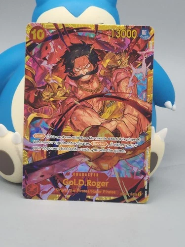 Gol D Roger OP09-118 SEC Secret Rare Emperors In The New World One Piece LP