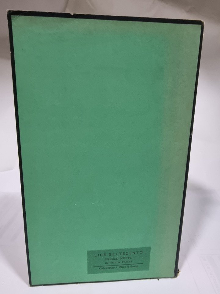 Oltre il fiume - John Galsworthy, Mondadori 1950 foto 3