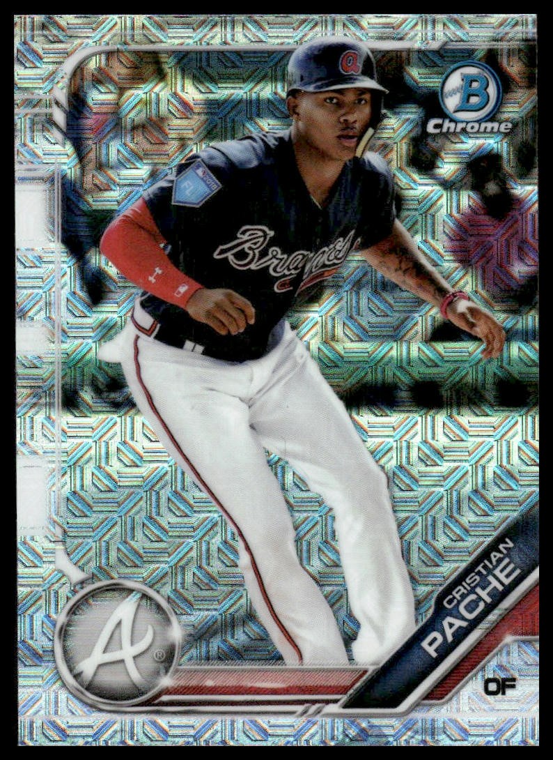2019 Bowman #BCP-62 Cristian Pache Chrome Prospects Mojo Refractors