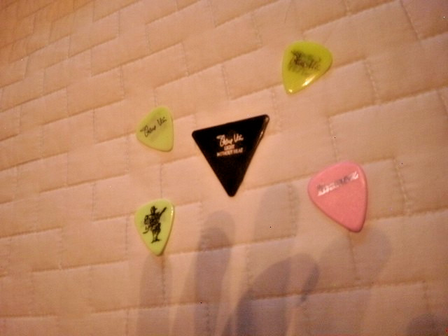 Steve Vai Guitar Pick Lot of 5 from1990's.