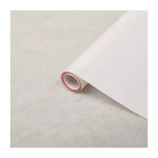 346-0350 Self-Adhesive Privacy Glass Window Film, Rice Paper, 17" x 78" Roll