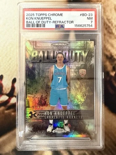 2025 Topps Chrome Kon Knueppel Base (RAW)