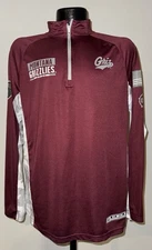 Men’s Colosseum Athletics Montana Grizzlies Maroon OHT 1/4 Zip Pullover Large