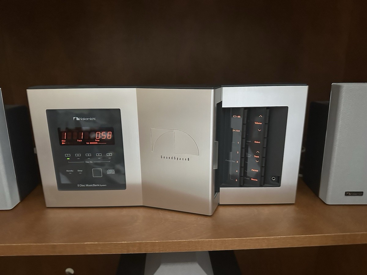 NAKAMICHI Sound Space 8 -COMPLETE Stereo Music System. Works