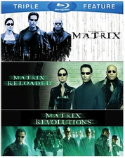 The Matrix Trilogy Blu-ray Keanu Reeves NEW
