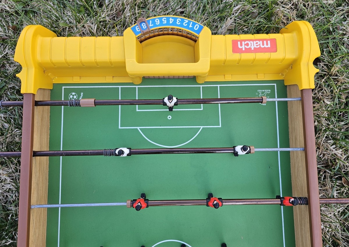 Vintage Sportcraft Arcofalc Tabletop Foosball Game Italy 37in