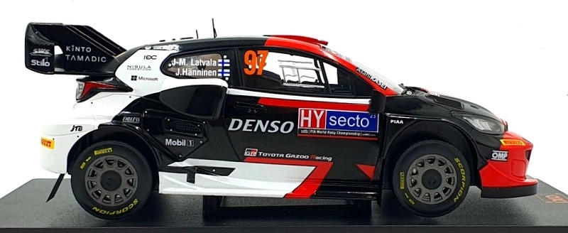 IXO Models 1/18 Scale 18RMC174B - Toyota GR Yaris Rally1 Hybrid Finland 2023 #97 - Image 3 of 4