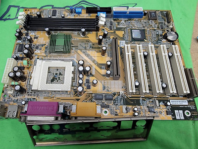 FIC Socket 370 ATX Motherboard - FA15T with ATX Backplate