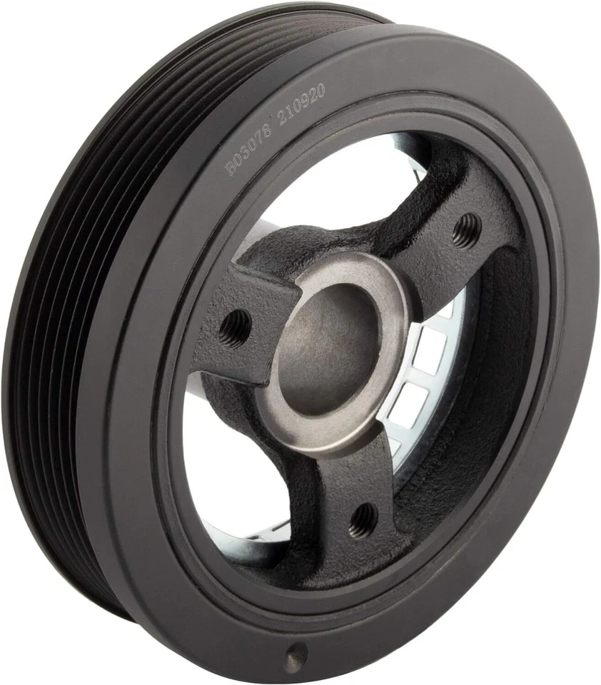 Harmonic Balancer Belt Drive Pulley For Chevy Oldsmobile Buick Pontiac 3.1L 3.4L - Image 3 of 4