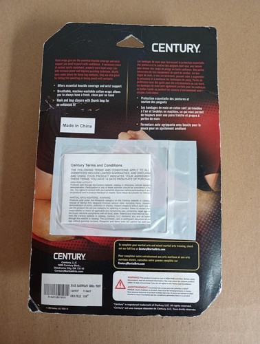 Century 4 Cotton Hand wraps 108in. - Picture 4 of 4