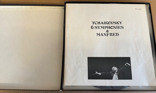 SLS 5099 Tchaikovsky Symphonies Rostropovich 7 LP box set - Picture 2 of 3