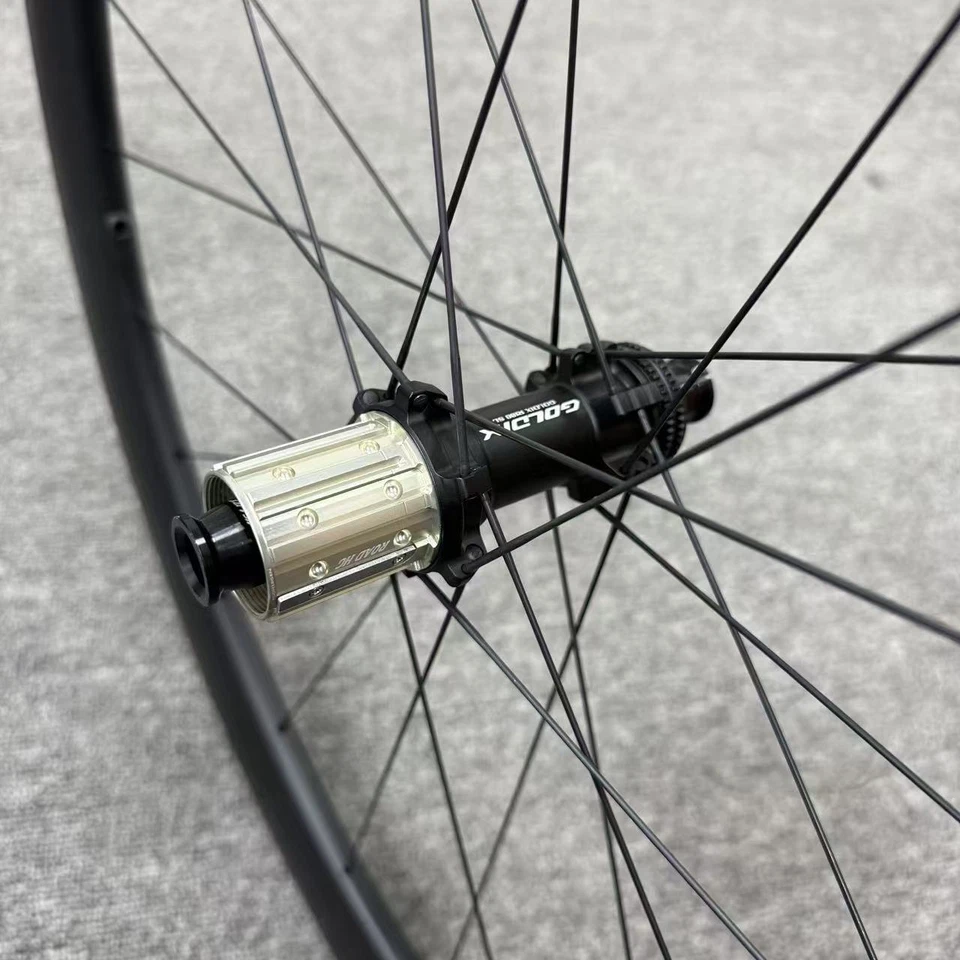 VEL 50mm Carbon Rennrad Laufradsatz Räde Radsatz Scheibenbremse 700c Wheel 1380g - Bild 2 von 4