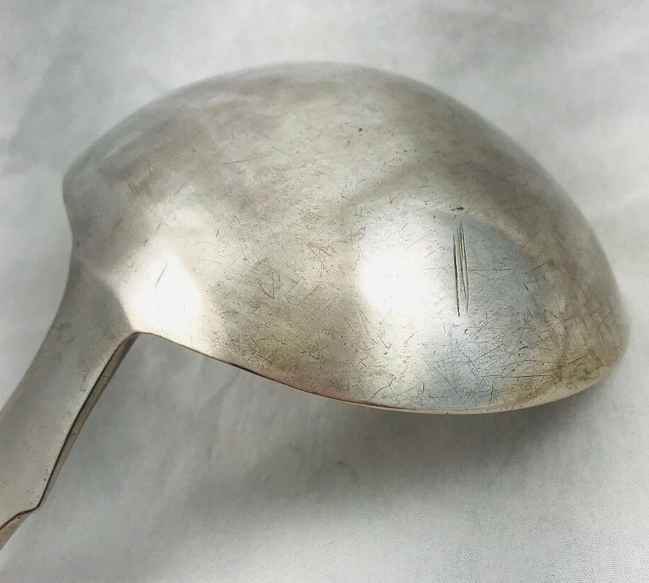 Moeda J. Einstine prata grande concha de sopa-13"-sem mono - Imagem 4 de 4