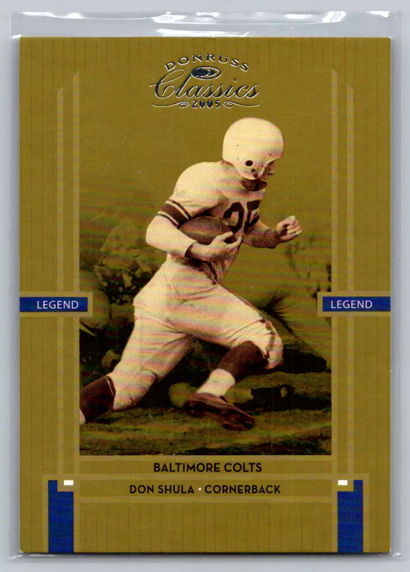 Don Shula trading card