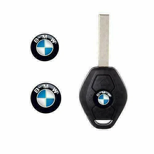 10x For BMW Key Fob Remote Badge Logo 11 MM Sticker Emblem Replacement - Image 4 of 4