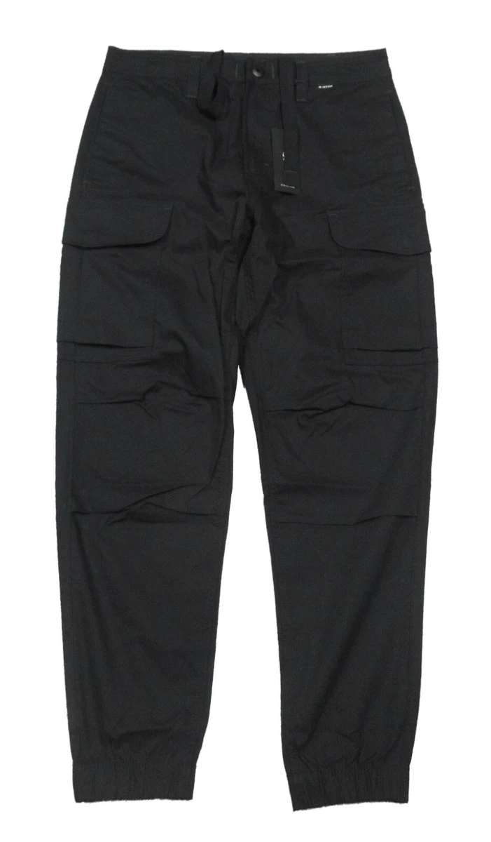 Pantalon G-STAR RAW Noir Taille 32/34 - Occasion Très Bon état, Style Chino, Coupe Regular, Fermeture Bouton