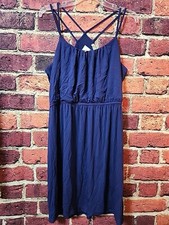 Loft Blue Dress Size L C58