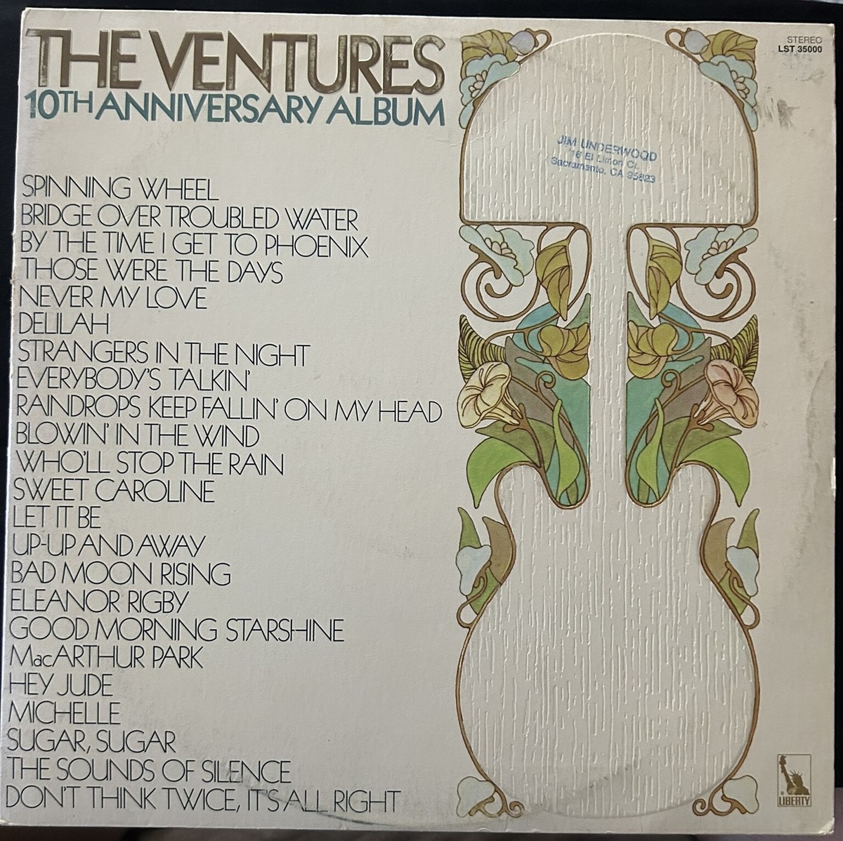 洋楽 The Ventures 10th Anniversary Album LP 10th Anniversary Album (The Ventures album) - Wikipedia