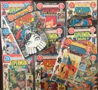 11x SUPERMAN FAMILY READER+ LOT! VINTAGE 70s/80s! SUPERGIRL!
